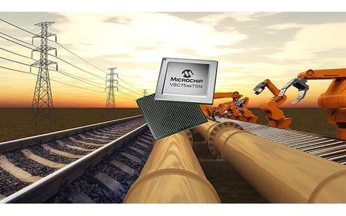 Thumbnail for Microchip's New Family of Ethernet Switches Provides the Industry’s Most Complete Time Sensitive Networking Feature Set