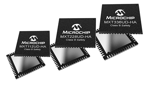 Microchip Offers Safety-certified Capacitive Touchscreen Controller Family for the Home Appliance Market