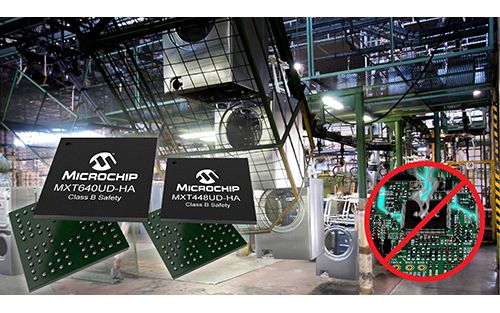 Microchip's Capacitive Touchscreen Controller Family for the Home Appliance Market Dedicated to Work in Harsh and Noisy Environments