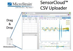Thumbnail for MicroStrain Introduces SensorCloud CSV Uploader