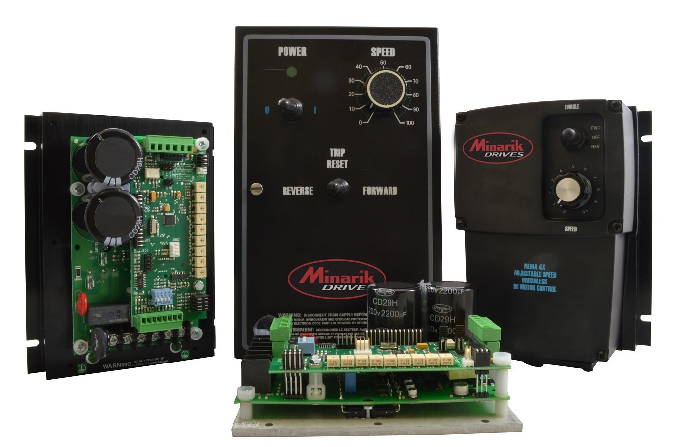 Minarik Drives introduces MDBL Series of configurable controls for brushless DC motors