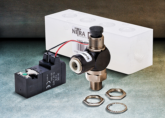 AutomationDirect introduces NITRA GVP series pneumatic miniature solenoid valves