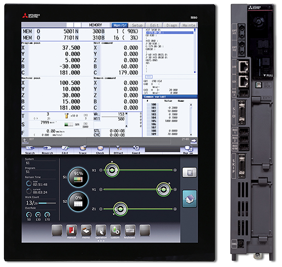 Mitsubishi Electric introduces M80W computer numerical controller