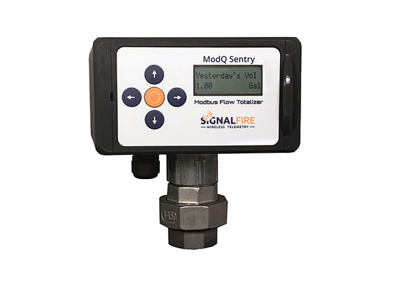 SignalFire introduces ModQ Sentry Modbus flow totalizer