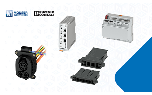 Authorized Distributor Mouser Electronics Stocking the Latest Products and Solutions from Phoenix Contact