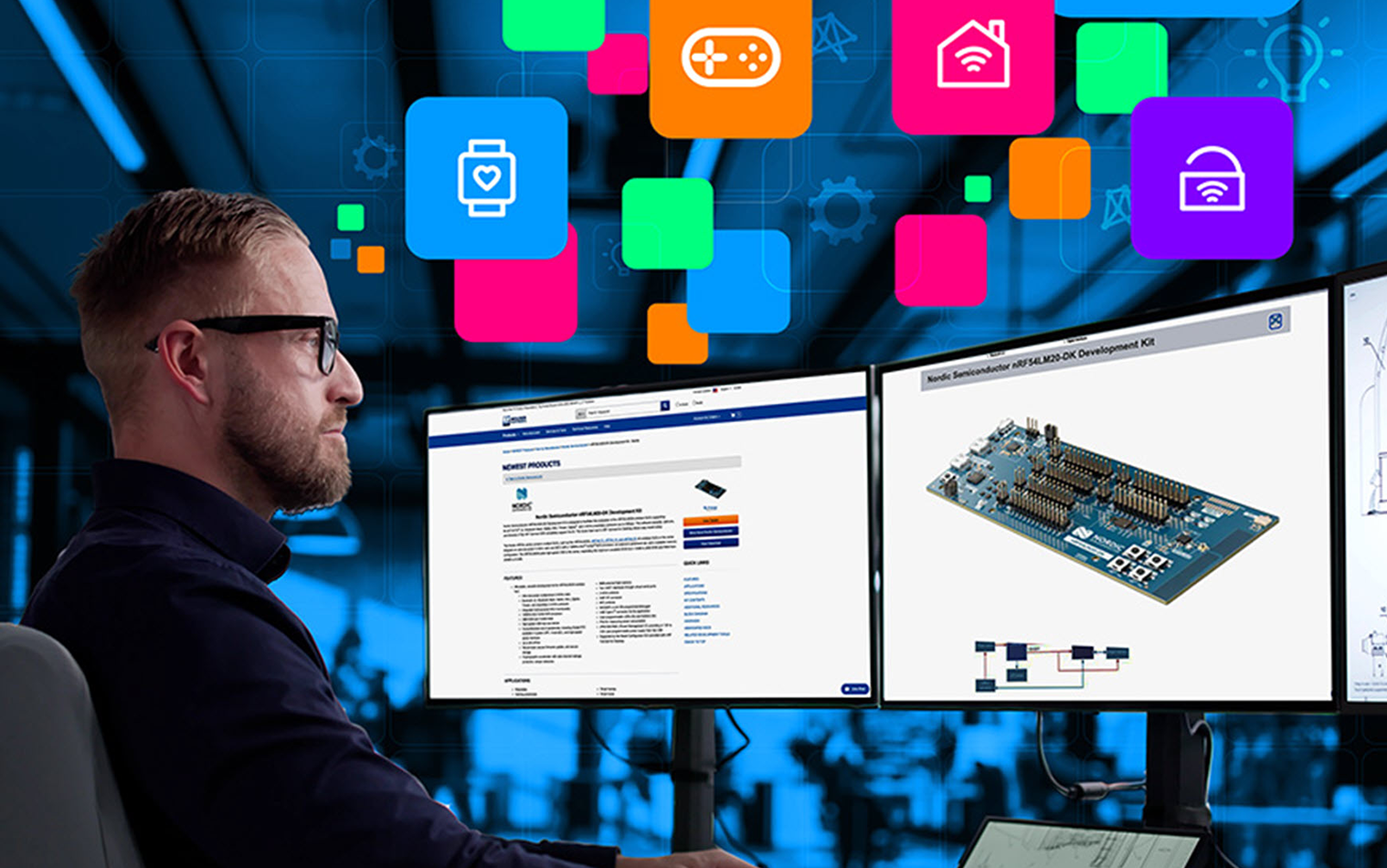 Feature Image for Mouser Electronics Stocking Newest Connectivity Solutions from Nordic Semiconductor