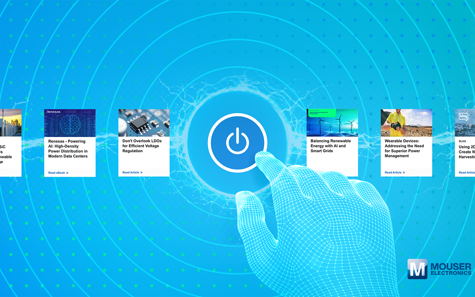 Thumbnail for Mouser Electronics Highlights Energy-Efficient Designs With Power Management Resource Center