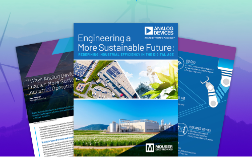 New eBook from Mouser and Analog Devices Highlights Solutions for Energy Efficiency