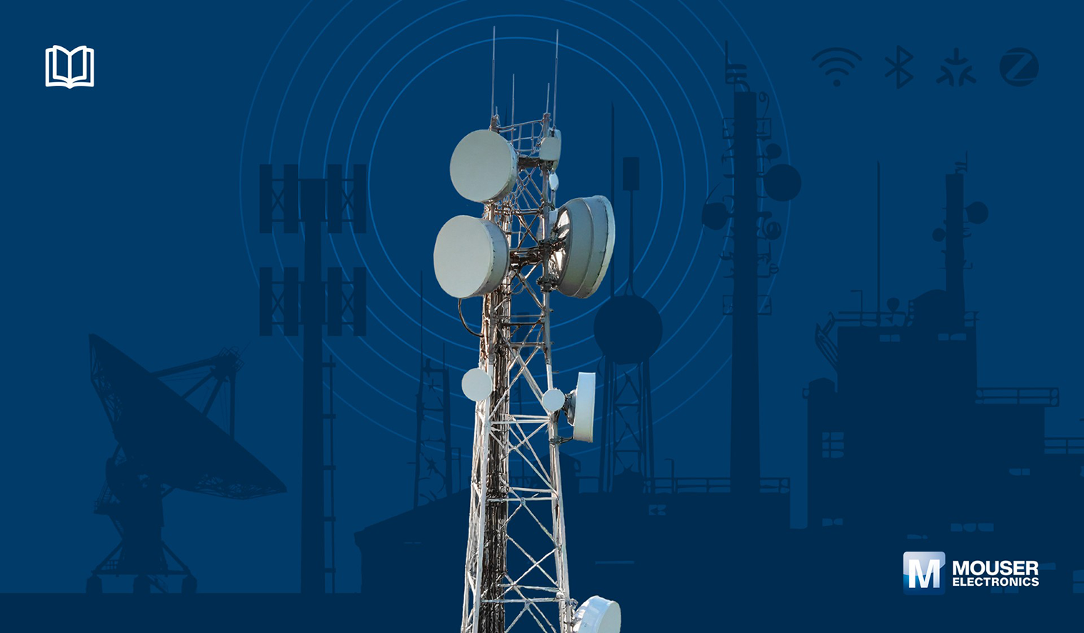 Thumbnail for Mouser Ebook Provides an Engineering Guide to RF Design and Applications