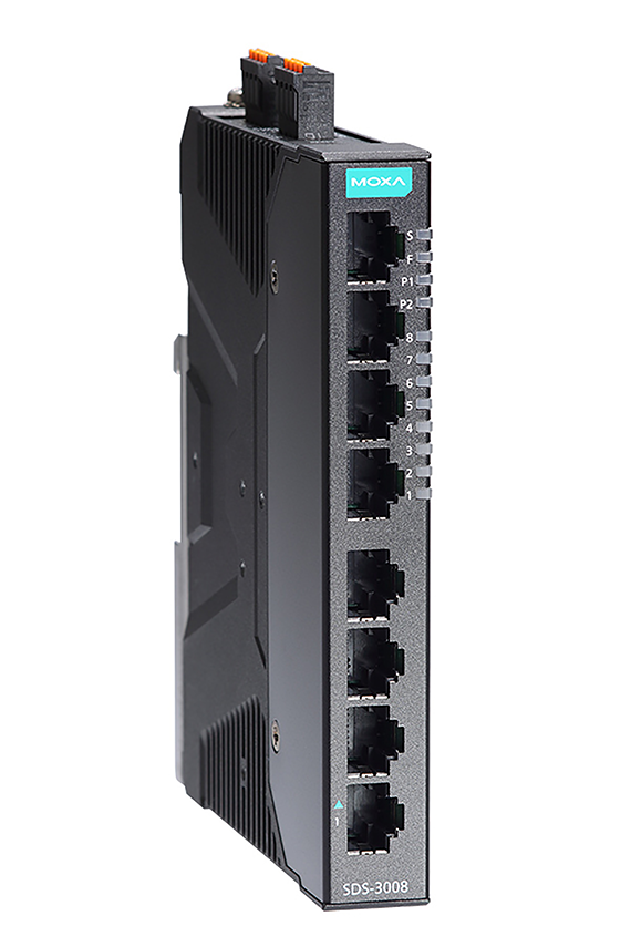 Moxa introduces SDS-3008 smart Ethernet switch