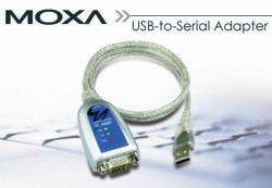 MOXA introduces Plug and Play USB-to-Serial Adapter