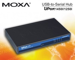MOXA announces UPort USB-to-serial hubs with optical isolation