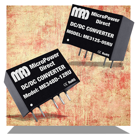 MicroPower Direct introduces ME300RU series of DC/DC converters