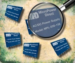 Thumbnail for MicroPower Direct releases MPL-03SE 3W AC/DC power supplies