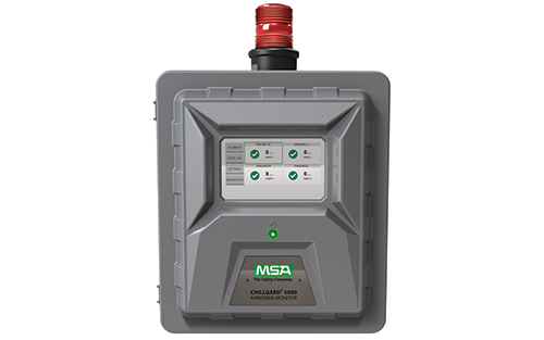 MSA's Ammonia Leak Detection System For Process Refrigeration Protects People and the Environment