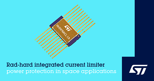 Thumbnail for STMicroelectronics introduces RHRPMICL1A radiation-hardened, programmable integrated current limiter
