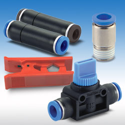 NITRA Pneumatic Fittings Line now includes Check, Stop and Manual Hand Valves.