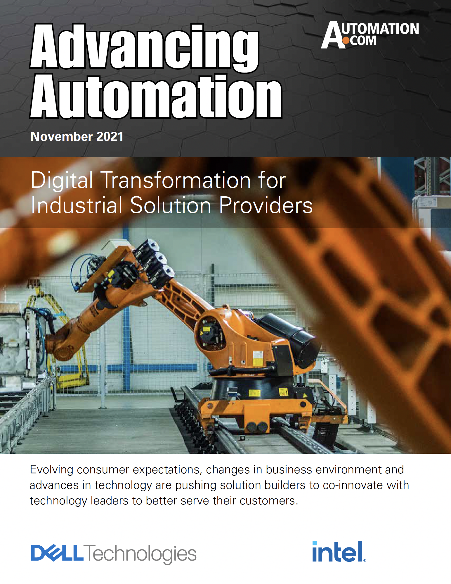 November 2021 Advancing Automation Cover
