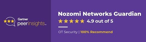 Thumbnail for Customers Give Nozomi Networks Top Score in Gartner Peer Reviews