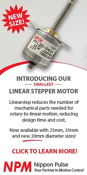 Thumbnail for Electromate introduces Nippon Pulse PFL20 Linearstep actuator