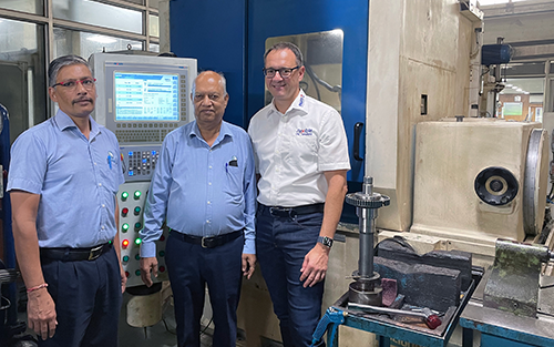 Renowned Indian Gear Manufacturer Chooses NUM for CNC Grinding Machine Upgrade Project