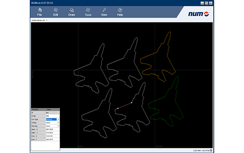 Thumbnail for NUM's Highly Intuitive Drawing Software Simplifies 2D Path Design for Users of CNC Cutting Machines