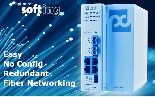Thumbnail for Fiber optic networking built for PLCs and Ethernet field devices