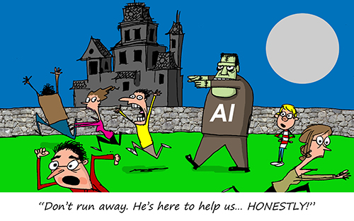 Thumbnail for Otto Mation Comic Caption Contest: October 2025