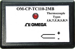 Omega releases Model OM-CP-TC110-2MB thermocouple data logger