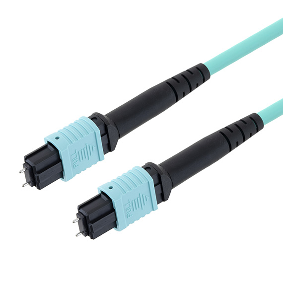 L-com releases OM4 and OM3, 24 channel, MPO fiber optic cables