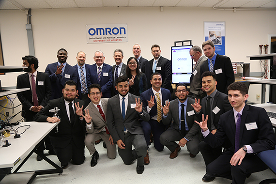 Omron helps University of Houston open engineering lab