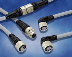 Omron releases M-12 Waterproof Circular Industrial Connectors