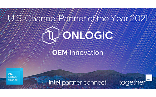 OnLogic Recognized as Intel 2021 US Channel Partner of the Year