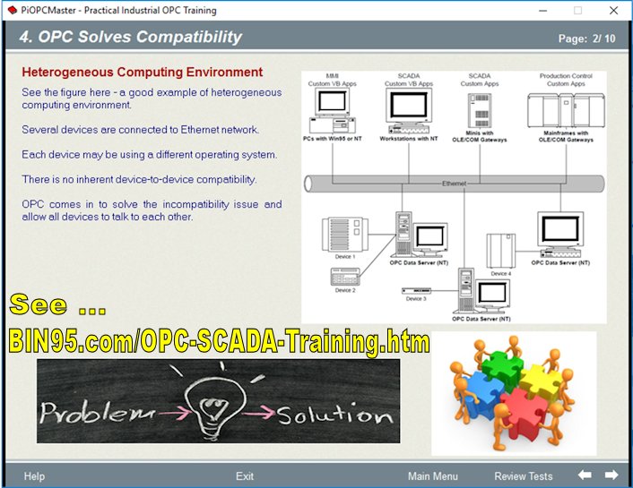 OPC Training Course supports industrial convergence of SCADA systems to IIoT