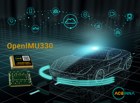 ACEINNA announces ACEINNA OpenIMU330B MEMS based, 6-DOF inertial measurement unit