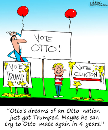 Otto Mation Comic Caption Contest - November 2, 2016