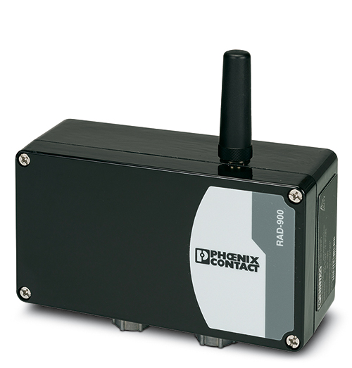 Phoenix Contact introduces RAD-900-DAIO6 900 MHz spread-spectrum transceiver