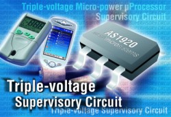 Austriamicrosystems Introduces Very Low Power Supervisory System