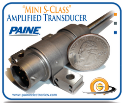 Thumbnail for Paine Electronics introduces Mini S-Class pressure transducer