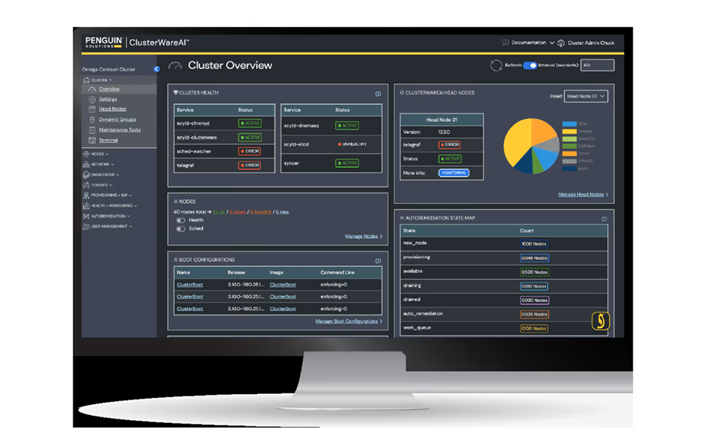 Thumbnail for Penguin Solutions Expands ClusterWareAI Operating System Software for AI Factories with AI-Powered Operations and Automated Remediation
