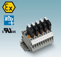 Phoenix Contact announces disconnect terminal blocks for hazardous locations