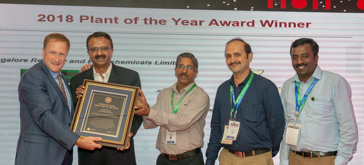 FieldComm Group announces Mangalore Refinery and Petrochemical Limited as 2018 FieldComm Group Plant of the Year