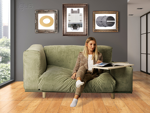 German student uses igus products to design functional furniture