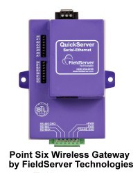 FieldServer Gateway Links Wireless Devices to Building Automation