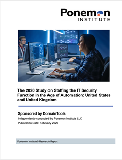 Ponemon Institute report: Security professionals anticipate automation will reduce IT security headcount