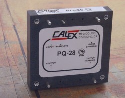 Calex announces PQ-28 power conditioning module for DC/DC converters