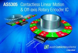 Austriamicrosystems introduces AS5305 linear motion encoder IC