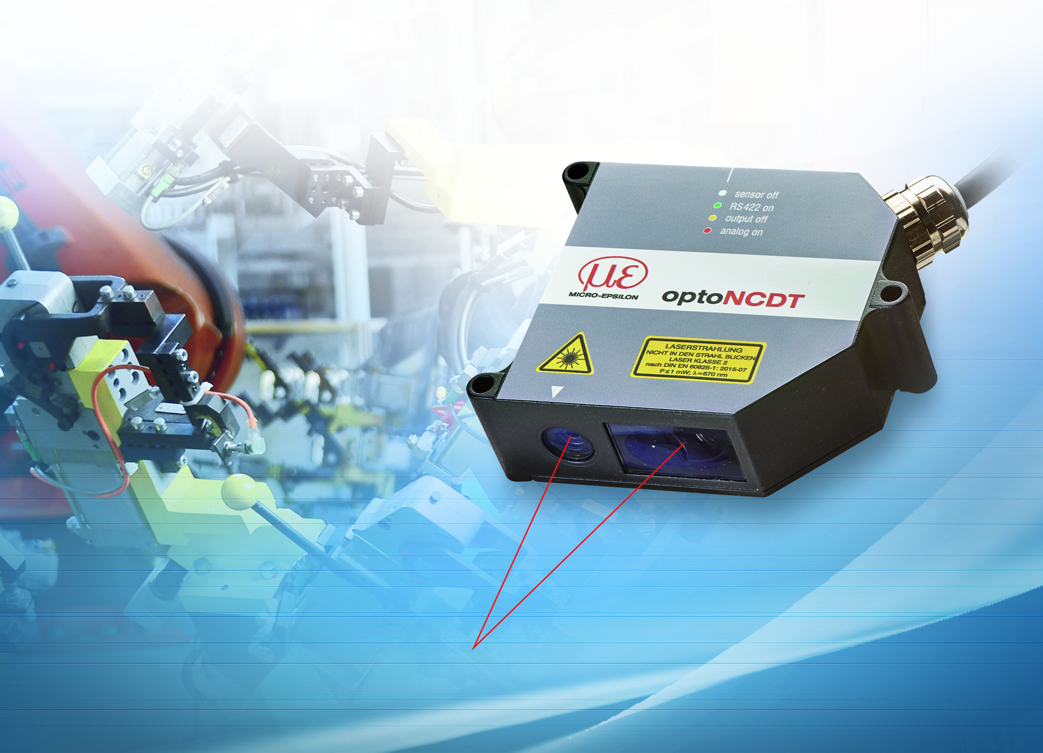 Thumbnail for Micro-Epsilon releases optoNCDT 1750 laser sensor for industry & automation