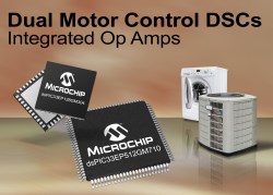 Microchip announces Digital Signal Controllers for motor control