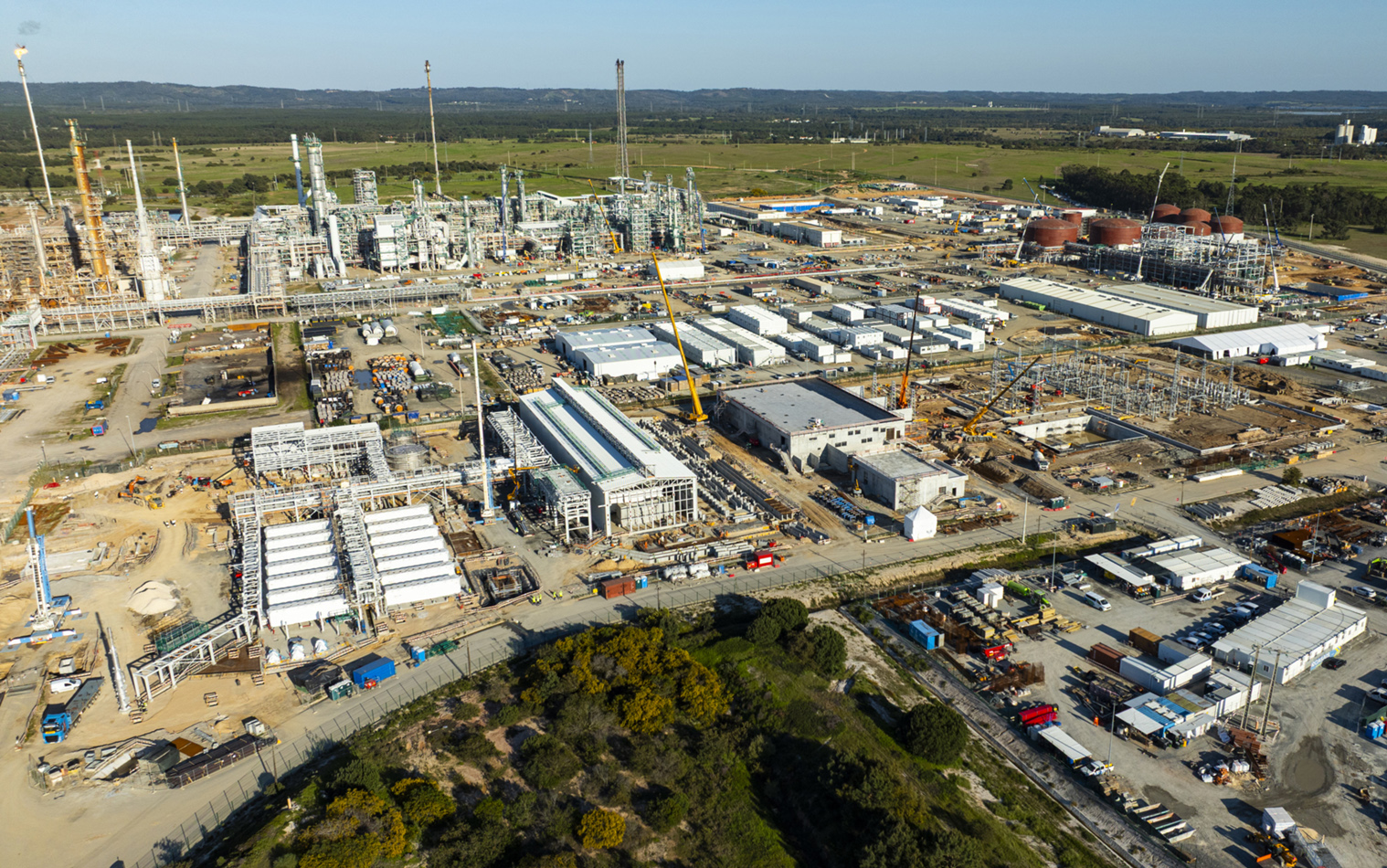 100 MW hydrogen plant in Sines, Portugal.